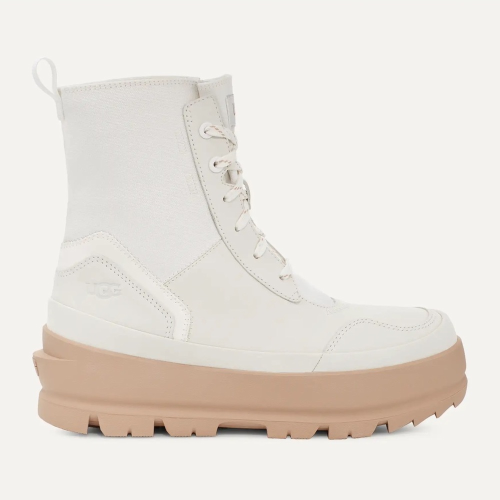 UGG Women's Cream Sneaker Style Lug Boots